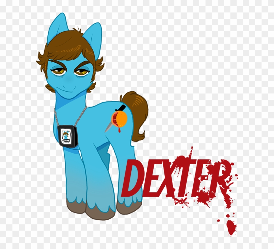 Dexter Morgan Mammal Vertebrate Cartoon Horse Like - Crime Tv Show Posters Clipart