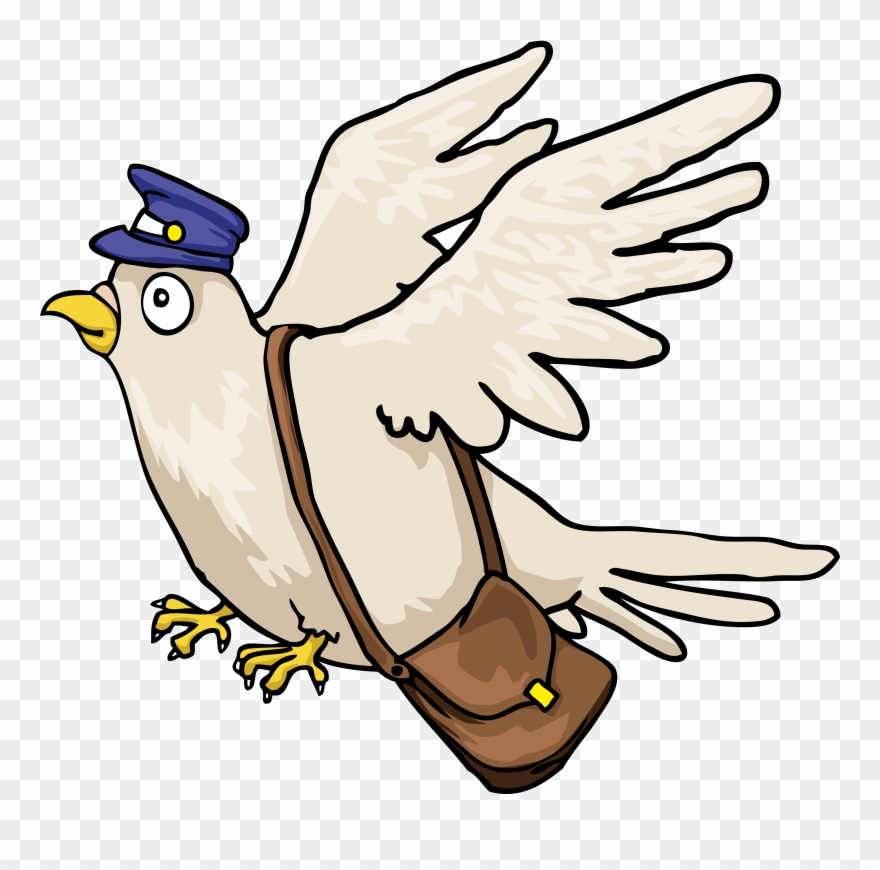 The Smartest Bird On The Internet - Homing Pigeon Clipart
