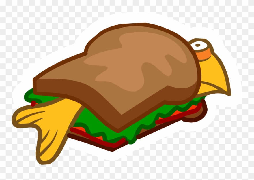 Cave Clipart Mining - Fish Burger Club Penguin - Png Download
