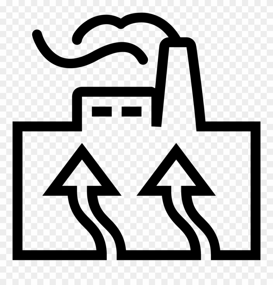 The Geothermal Icon Is Represented With A Building, - Geothermal Icon Clipart
