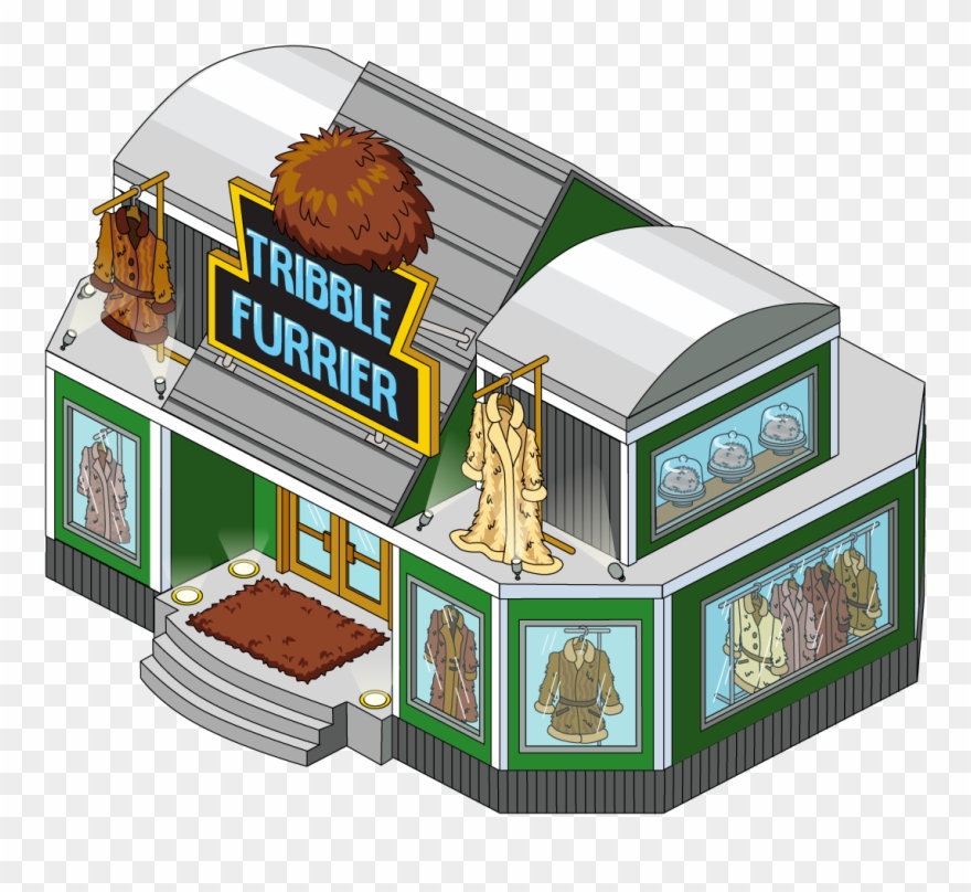 Tribble Furrier - House Clipart