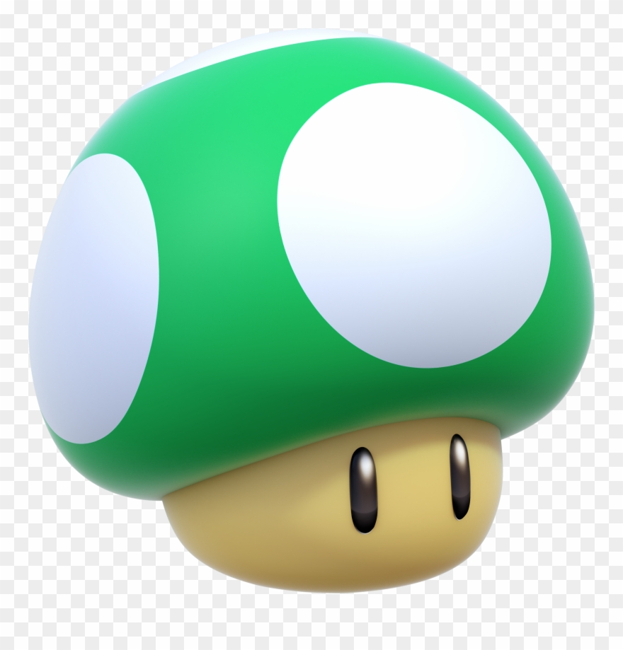 [71] - 1 Up Mushroom Clipart