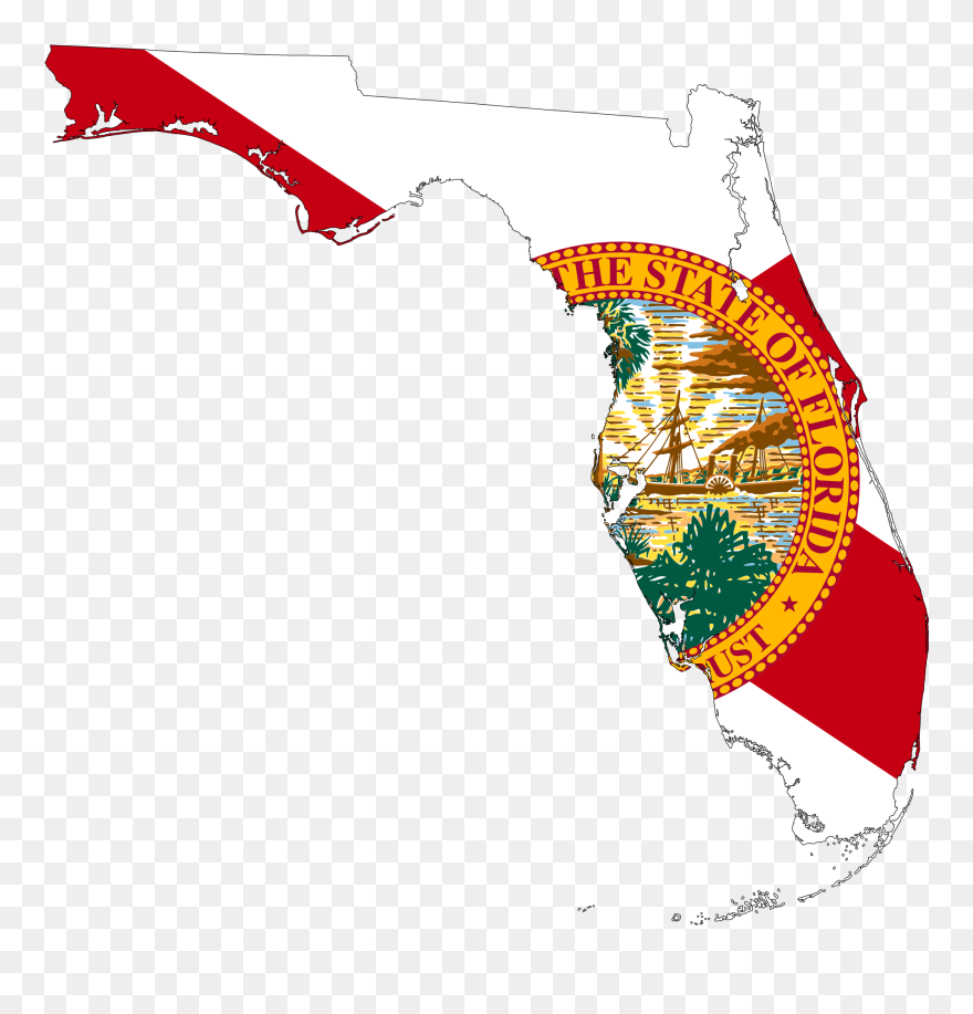 As Part Of Our Expansion Plan, Back In 2015 We Incorporated - Florida With Flag Clipart