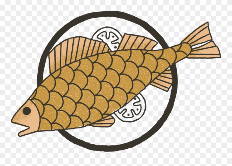 Fish Plate - Portable Network Graphics Clipart