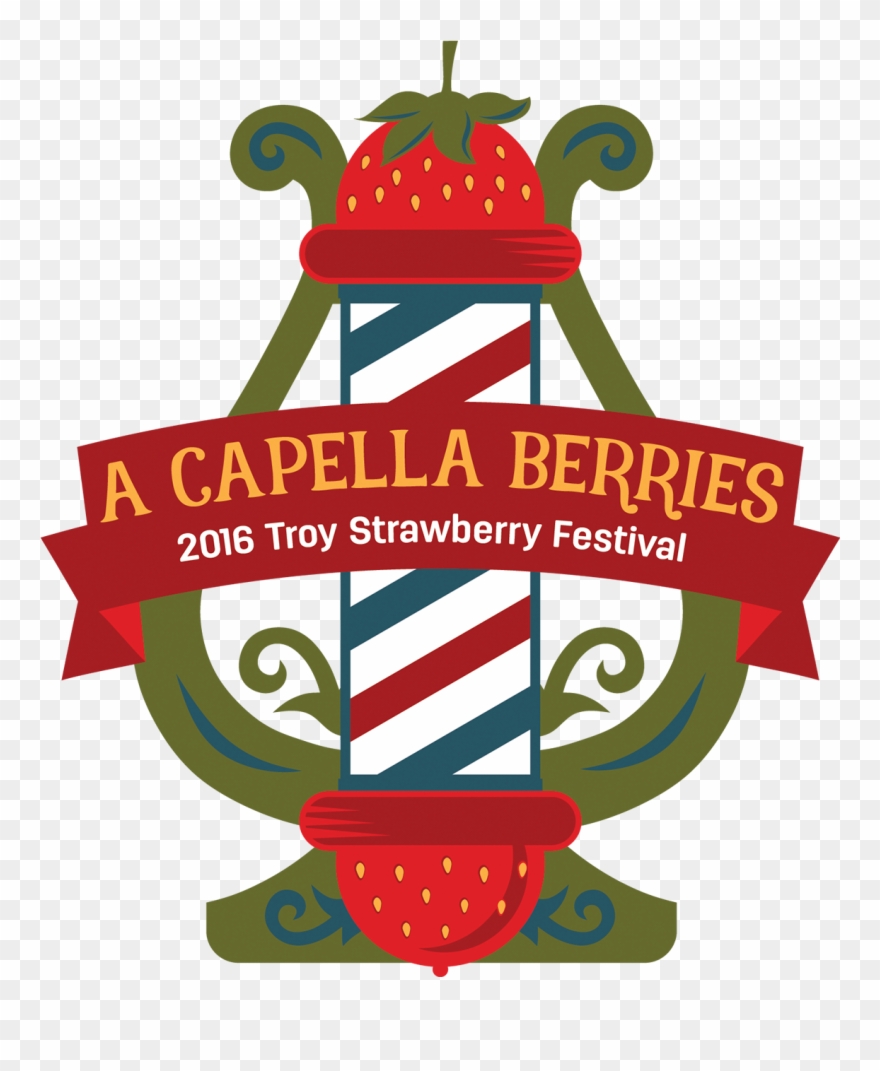 2016 Troy Strawberry Festival Logo Clipart