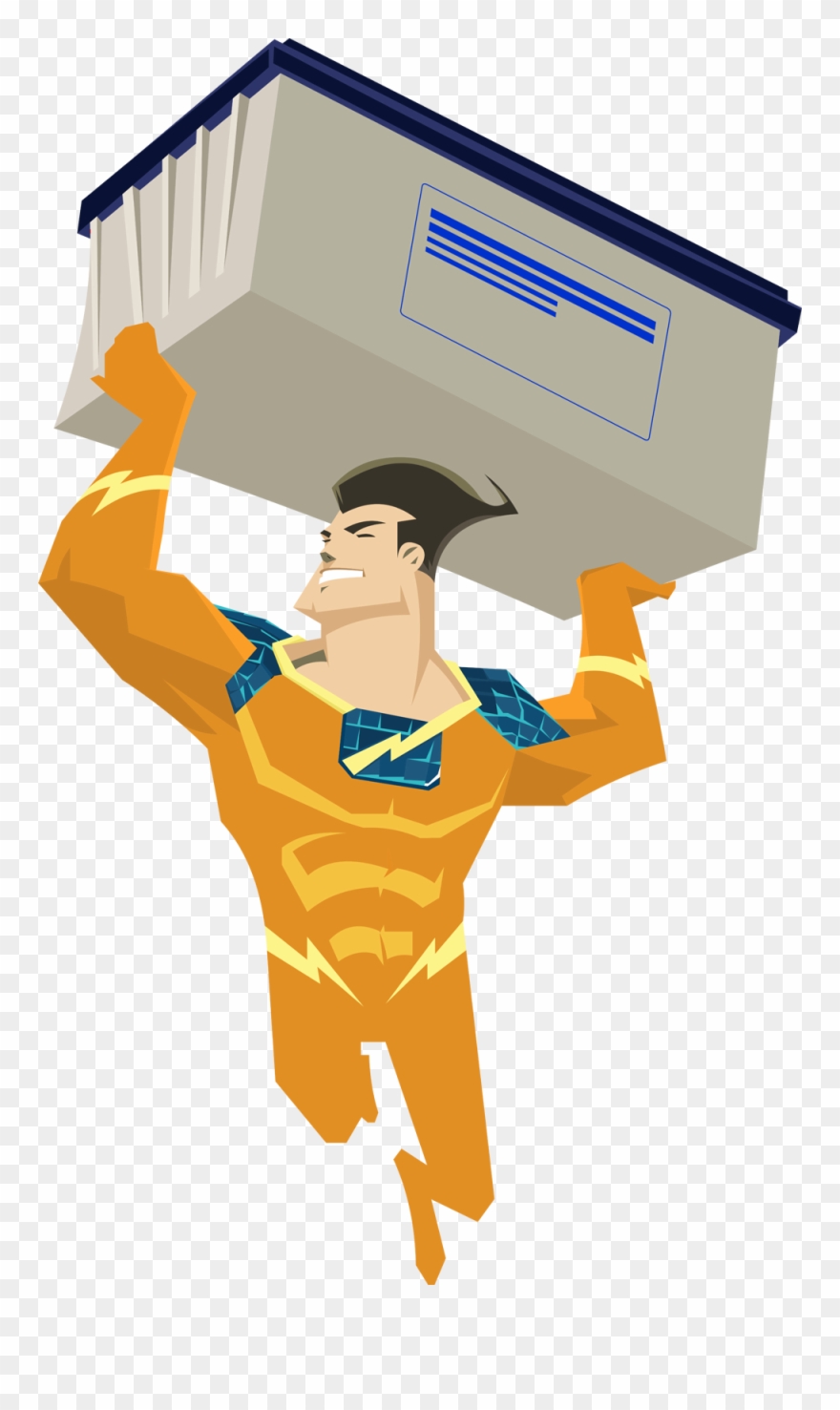 On The Other Hand, An Off-grid Solar Power System Is - Cartoon Clipart