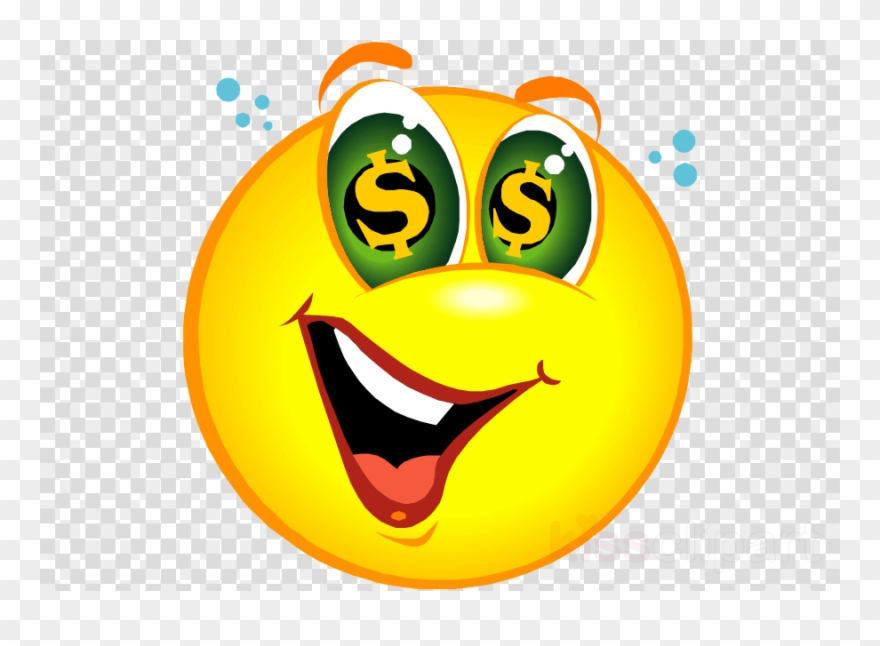 Happy Money Clipart Smiley Emoticon Clip Art - Mata Duitan - Png Download
