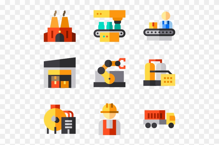 Legos Clipart Psd - Factory Icon Png Transparent Png