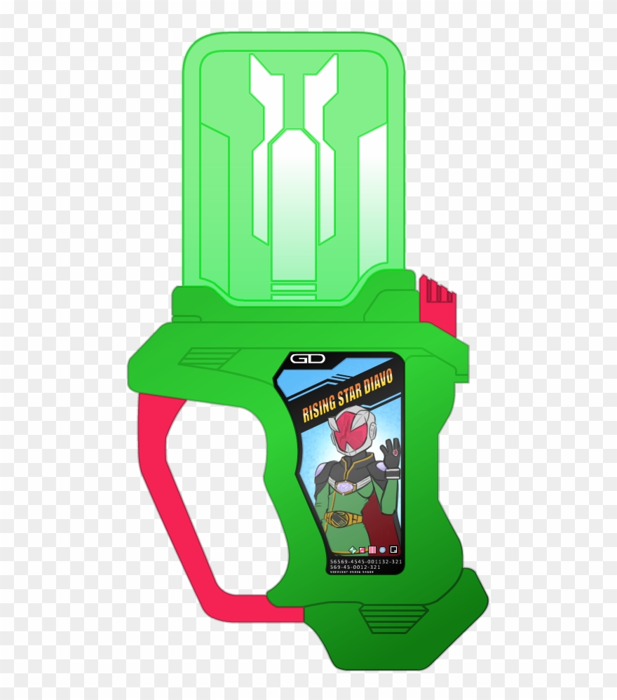 Rising Star Diavo Gashat - Kamen Rider Gashat Clipart