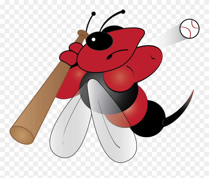 Ny Swarm Bee - Cartoon Clipart