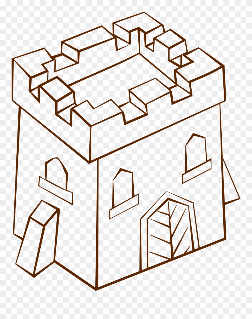 Big Image - Klipart Hrad Clipart