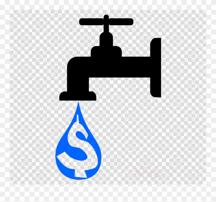 Mighty Line Drinking Water Station Floor Sign, Waterfaucet24 - Poster On Water Scarcity Clipart