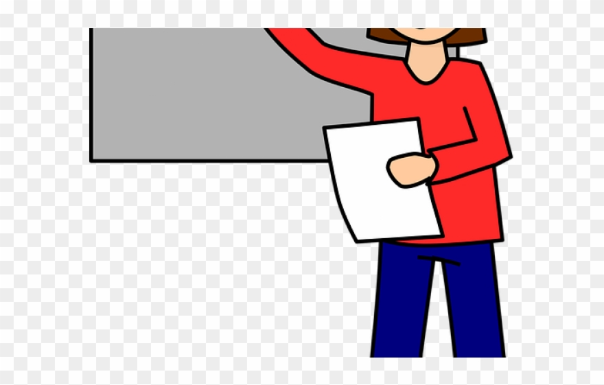 Original - Clip Art Student Presentation - Png Download