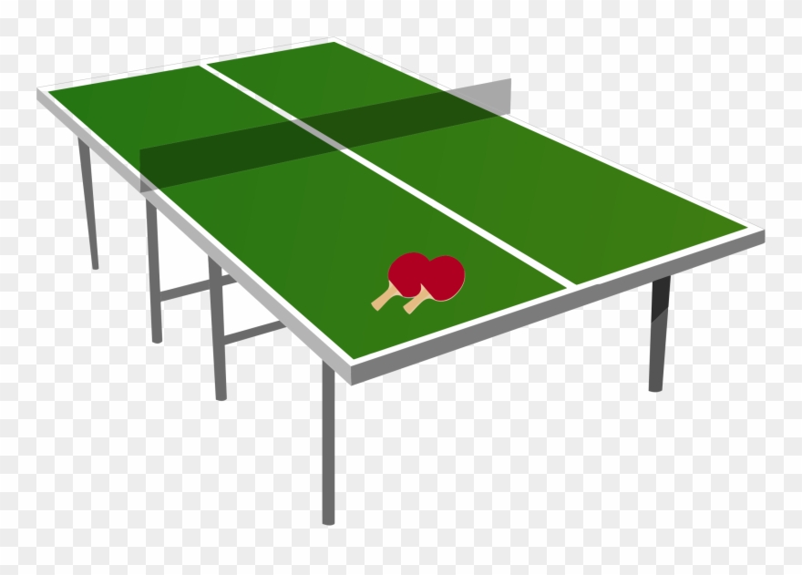 Clipart Isometric Ping Pong Table, Image Source - Table Tennis Table Clipart - Png Download