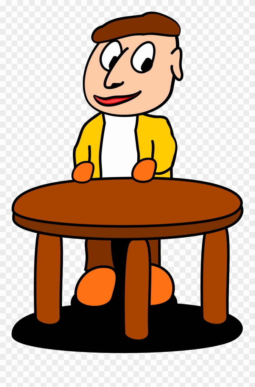 Clipart - Clipart Standing At Desk - Png Download