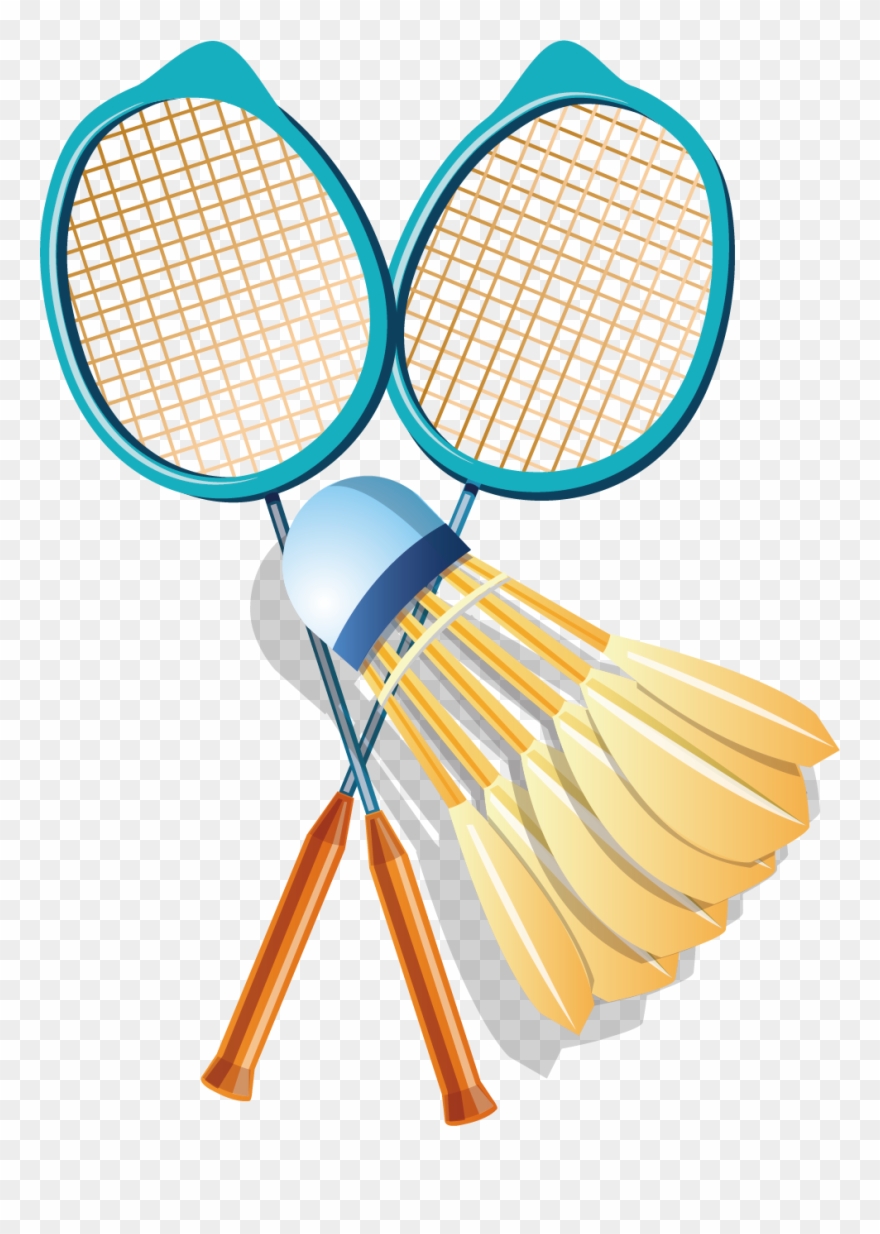 Banner Transparent Download Racket Shuttlecock Transprent - Badminton Icon Clipart