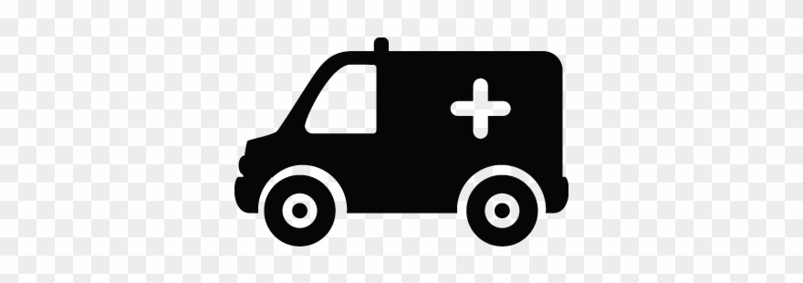 Svg Transparent Library Ambulance Vector Van - Hospital Van Icon Clipart