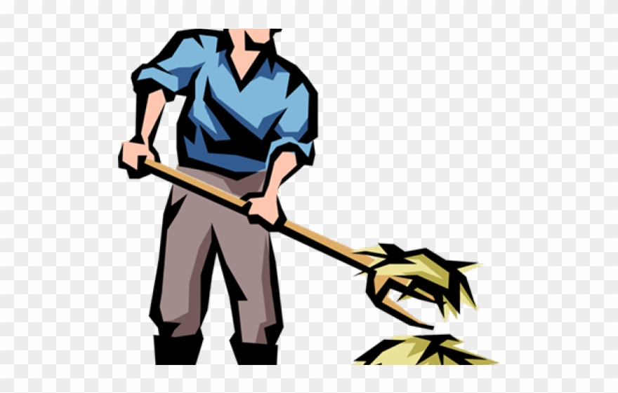 Janitor Clipart Transparent - Farmer Cropping Vector Png