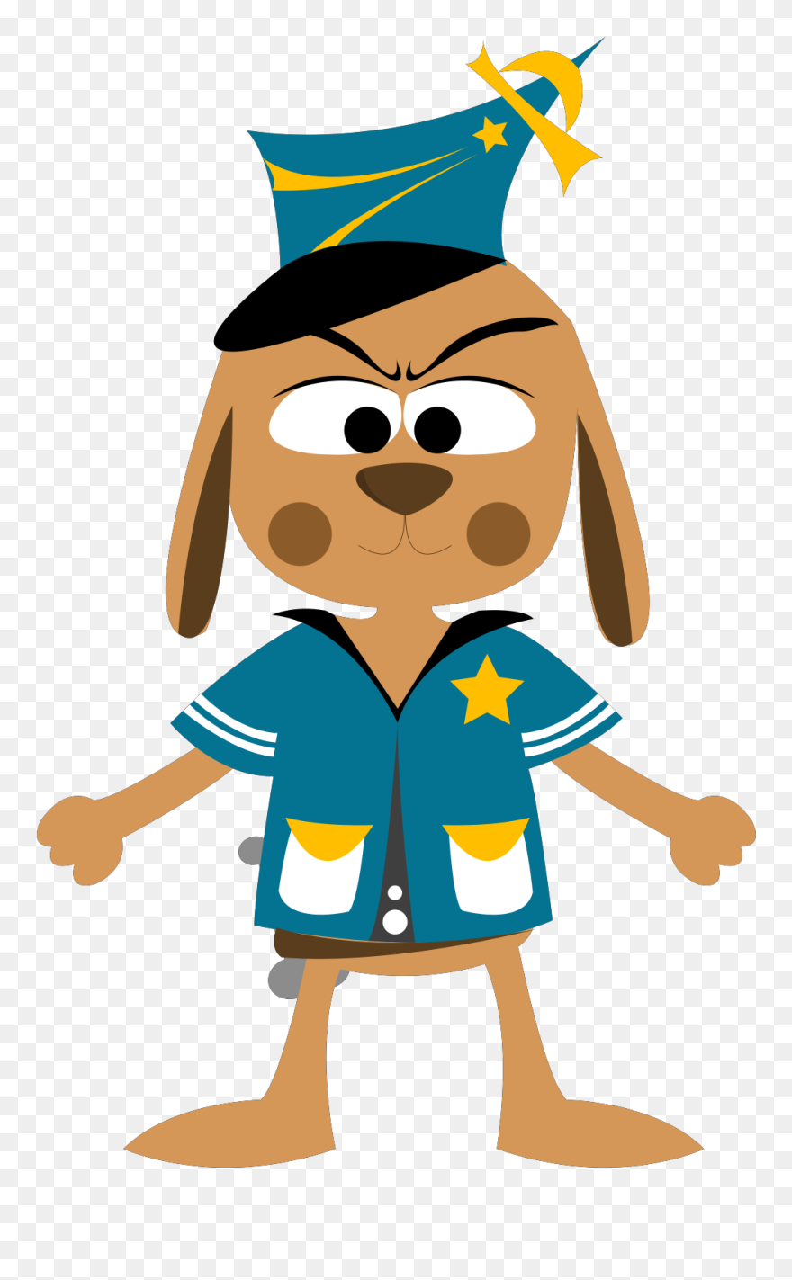 Puppy German Shepherd Labrador Retriever Police Dog - National Animal Control Officer Appreciation Week 2018 Clipart