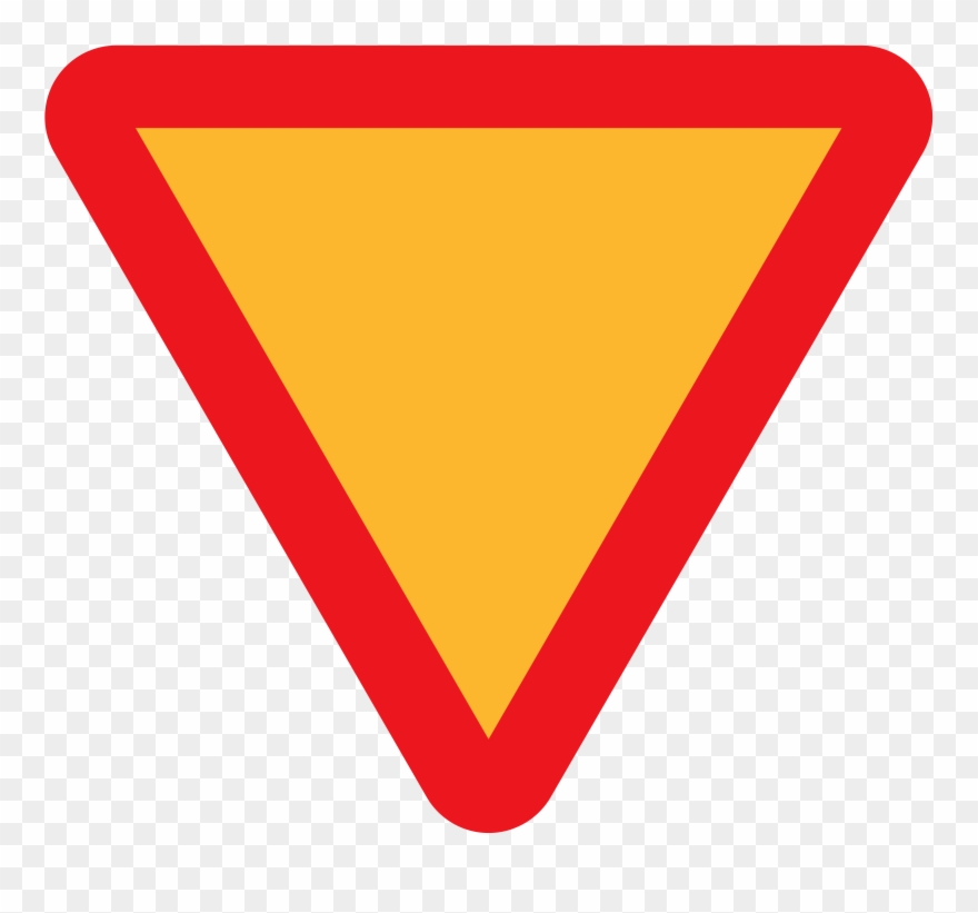Jpg Free Yield Roadsign Big Image - Give Right Of Way Sign Clipart
