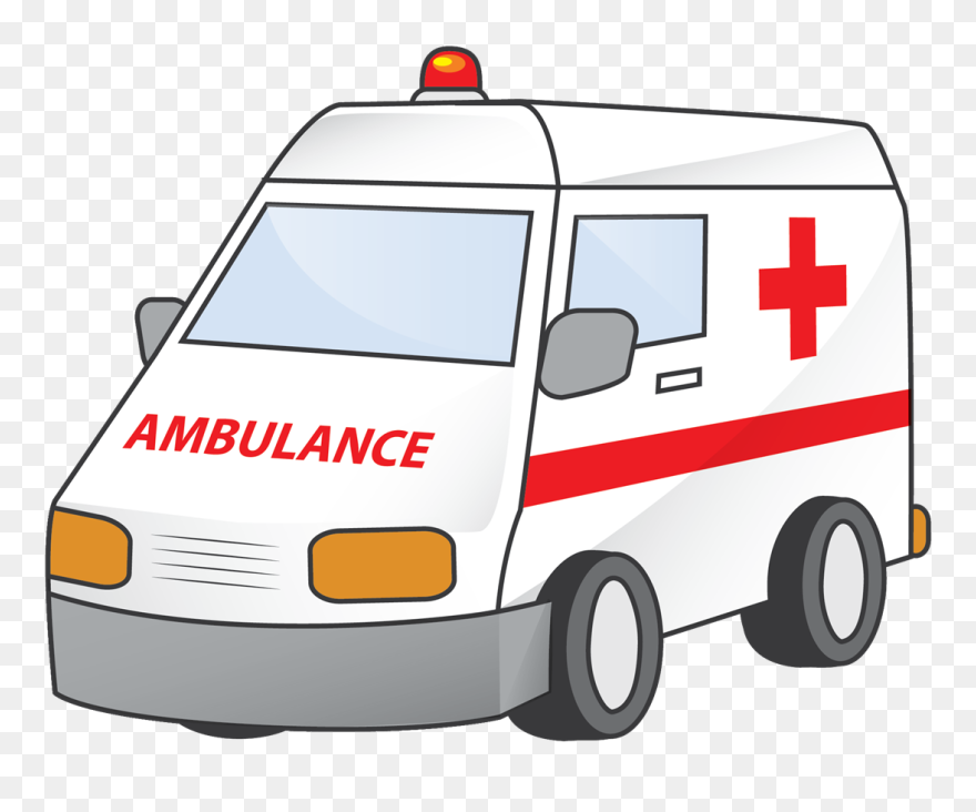 Clipart Royalty Free Download Image Of Emergency Clipartoons - Clip Art Black And White Ambulance - Png Download