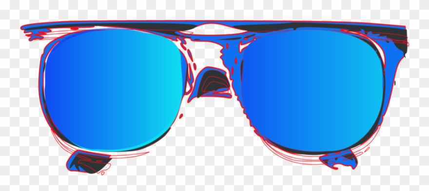 Clipart - Sunglasses - Glasses Colour Full Png Transparent Png