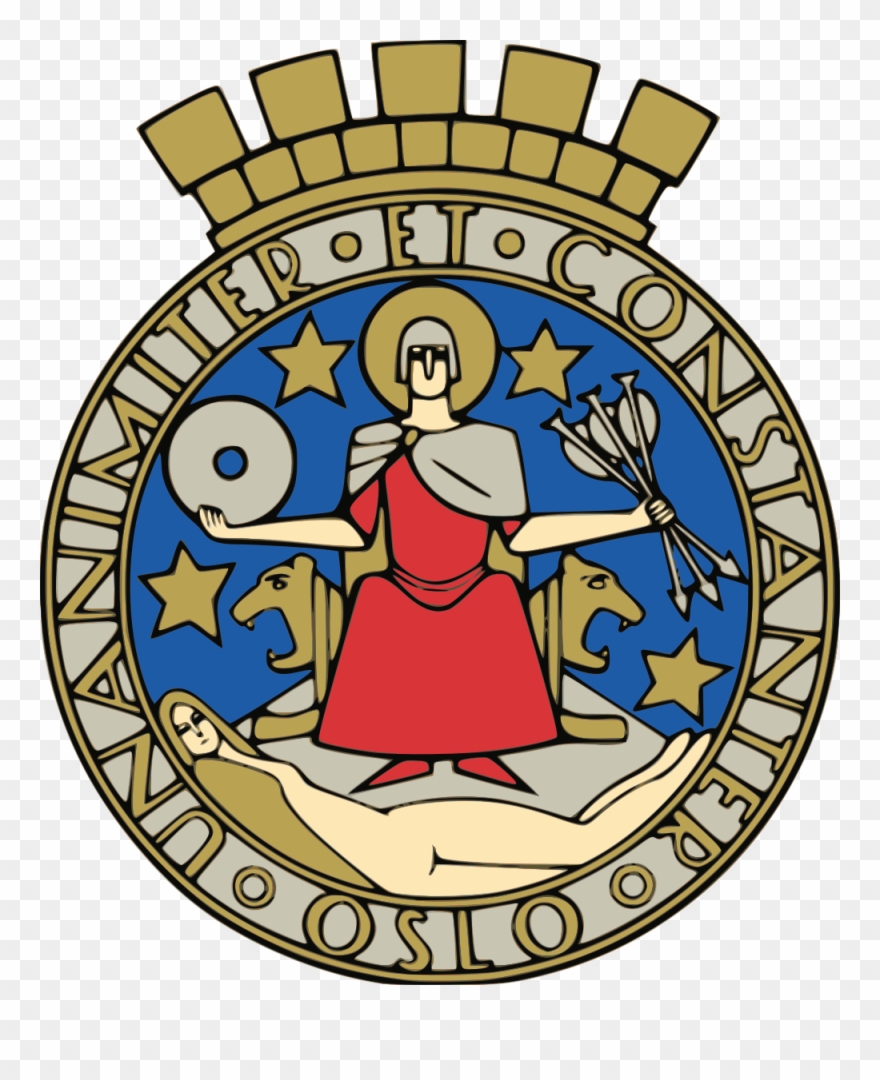 Image Free Download May Look Busy Jesus Is Coming - Oslo Coat Of Arms Clipart