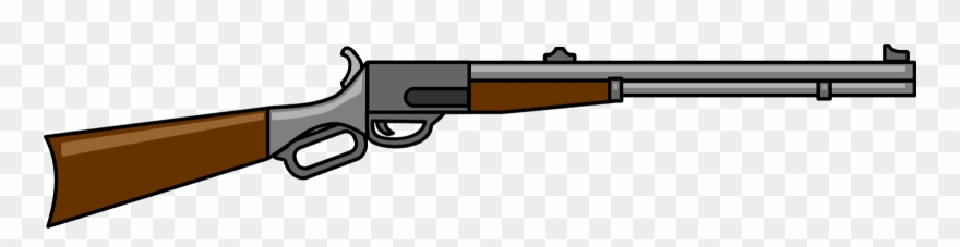 Air Gun Rifle Firearm Long Gun - Rifle Clipart - Png Download