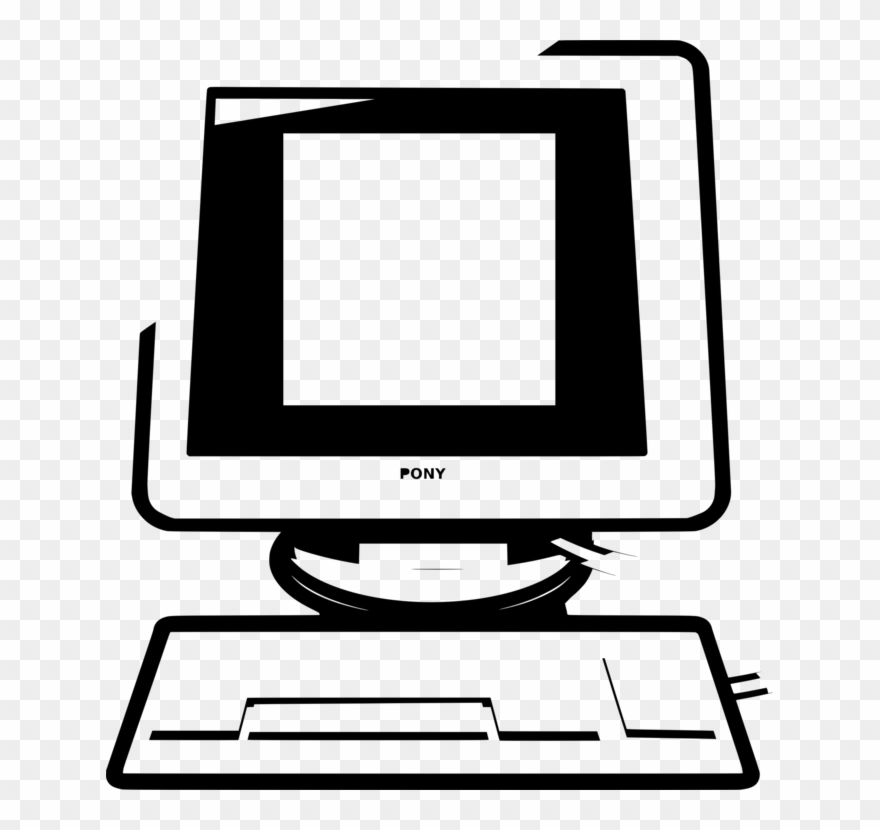 Computer Monitors Computer Mouse Computer Keyboard - Computer Monitor Clipart - Png Download
