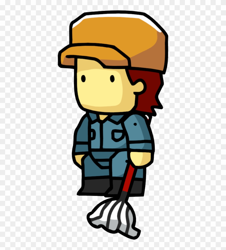Scribblenauts Wiki Fandom Powered - Scribblenauts Janitor Clipart