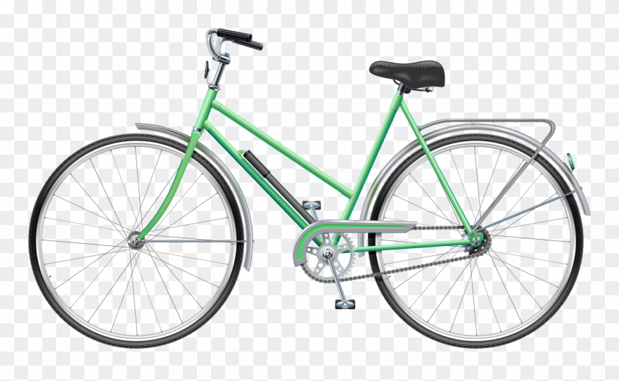 Green Bicycle Png Clip Art - Bicycle Png Clipart Transparent Png