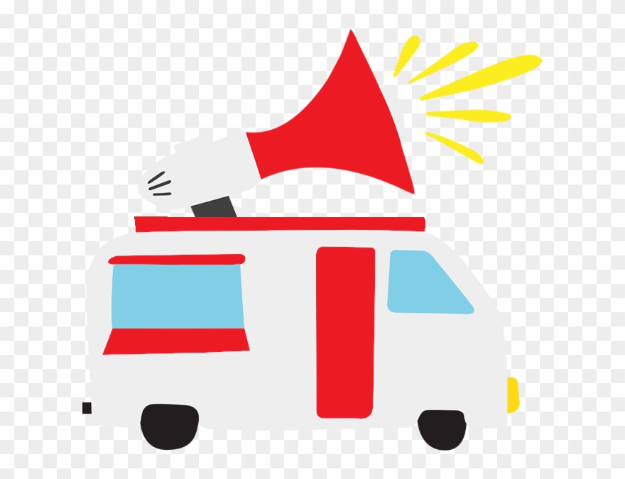 Get Your Audience Talking With A Custom Vehicle Designed - Roaming Hunger Clipart