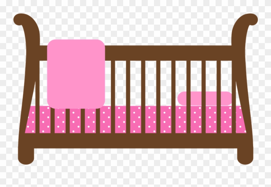 Bebê - Clipart Crib Png Transparent Png