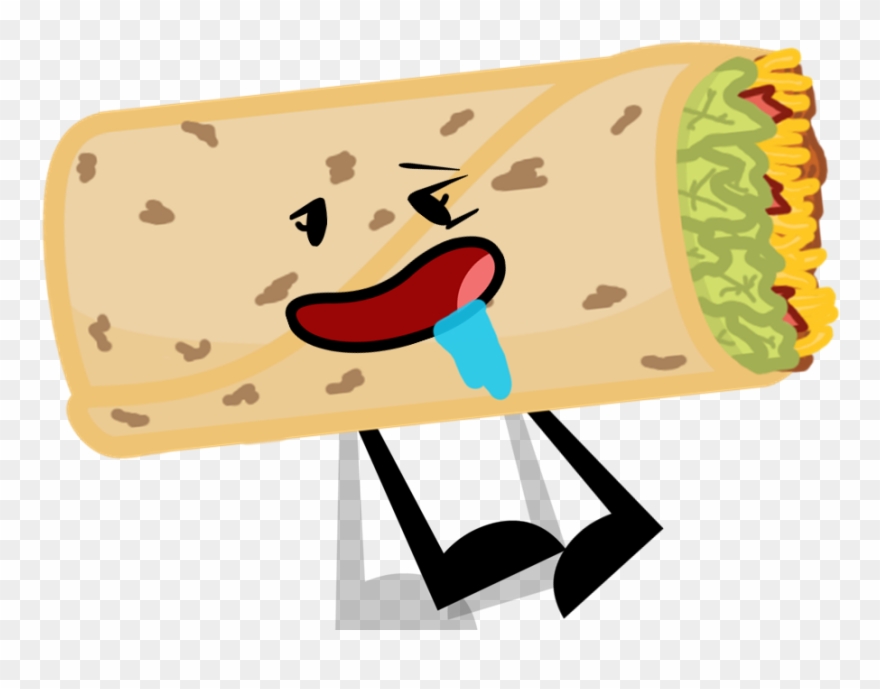 Clipart Freeuse Image Azurburrito S New - Burrito Bfdi - Png Download