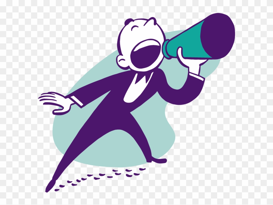 Guy Yelling Promotions - Exciting Cliparts - Png Download