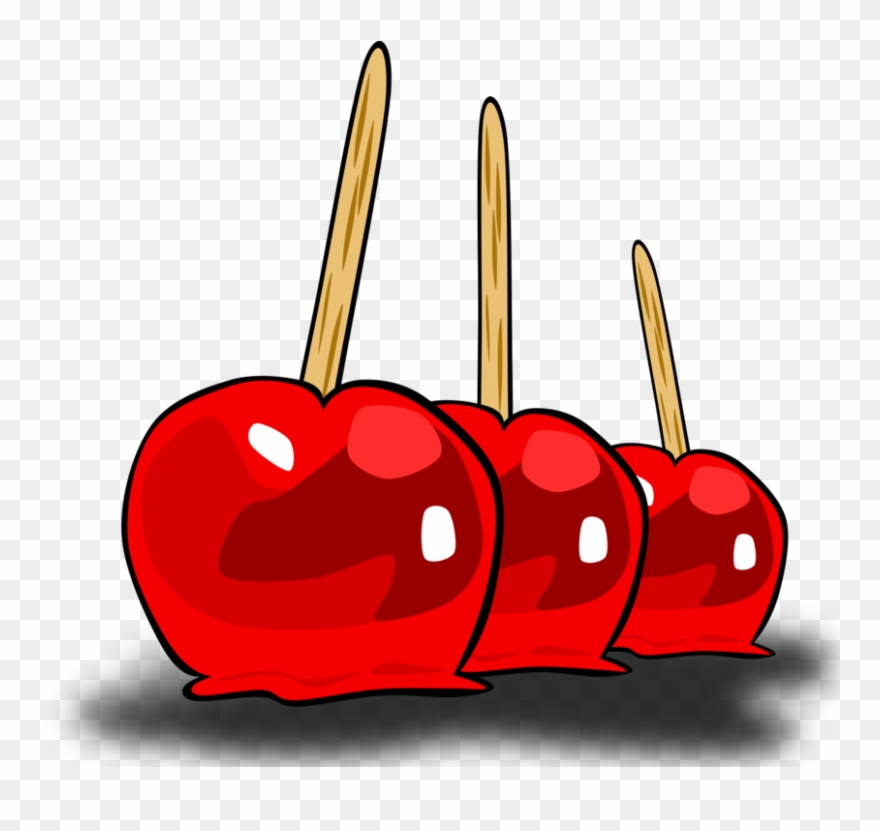 Free Computer Free Apple Free Candied Apples - Candy Apple Clip Art - Png Download