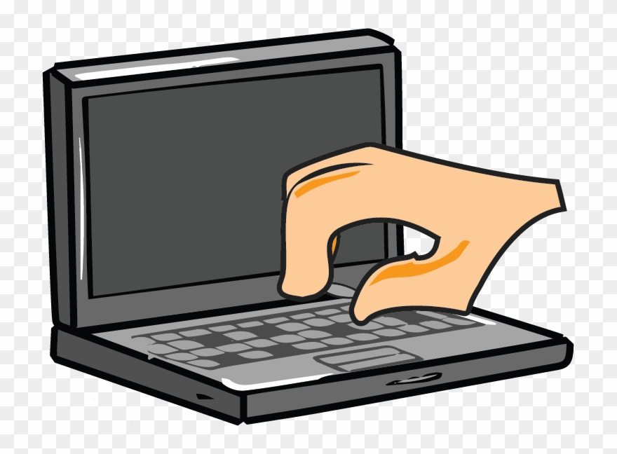 Keyboard Clipart Broken Keyboard - Laptop Broken Clip Art - Png Download