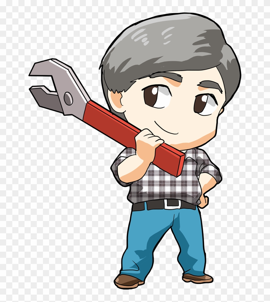 Janitor Clipart Community Helper - Cartoon - Png Download