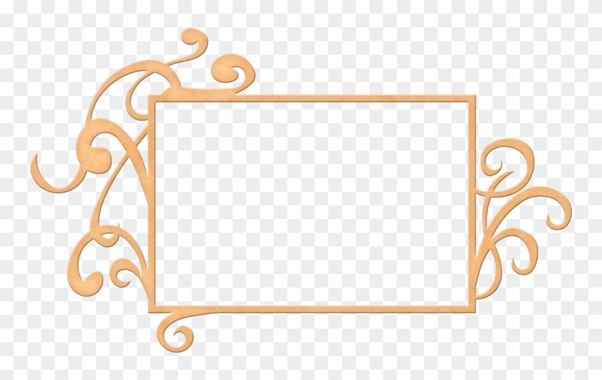 Twirl Frame - Clipart