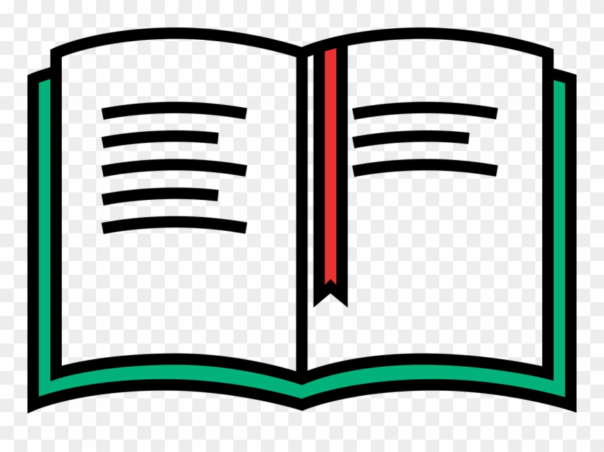 Icon Book Note - Book Icon Clipart