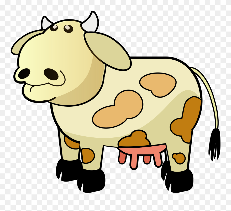 Dairy Product Images - Cow Clip Art - Png Download
