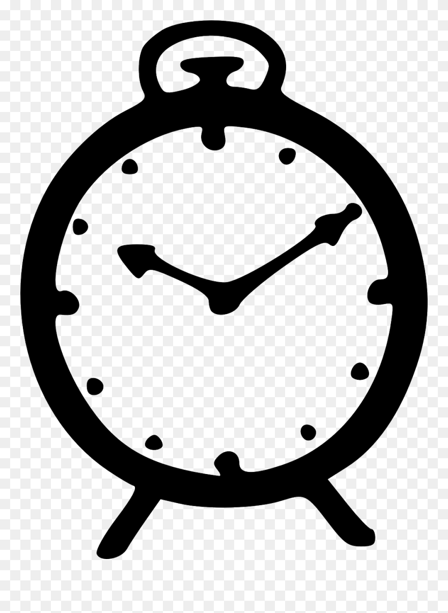 Svg Royalty Free Alarm Clipart Square Clock - Nationalist Congress Party Symbol - Png Download