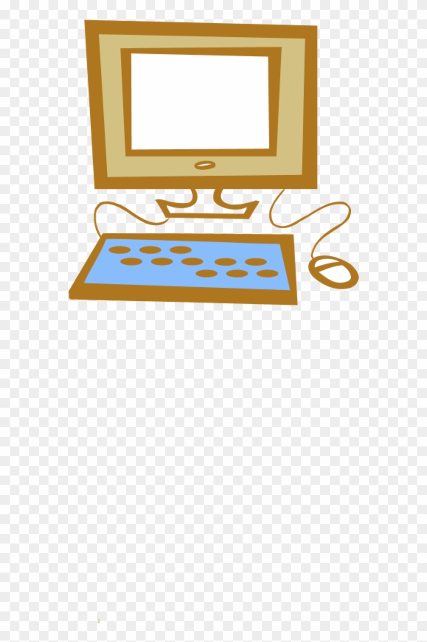 Picture Computer Keyboard - Computer Clip Art - Png Download