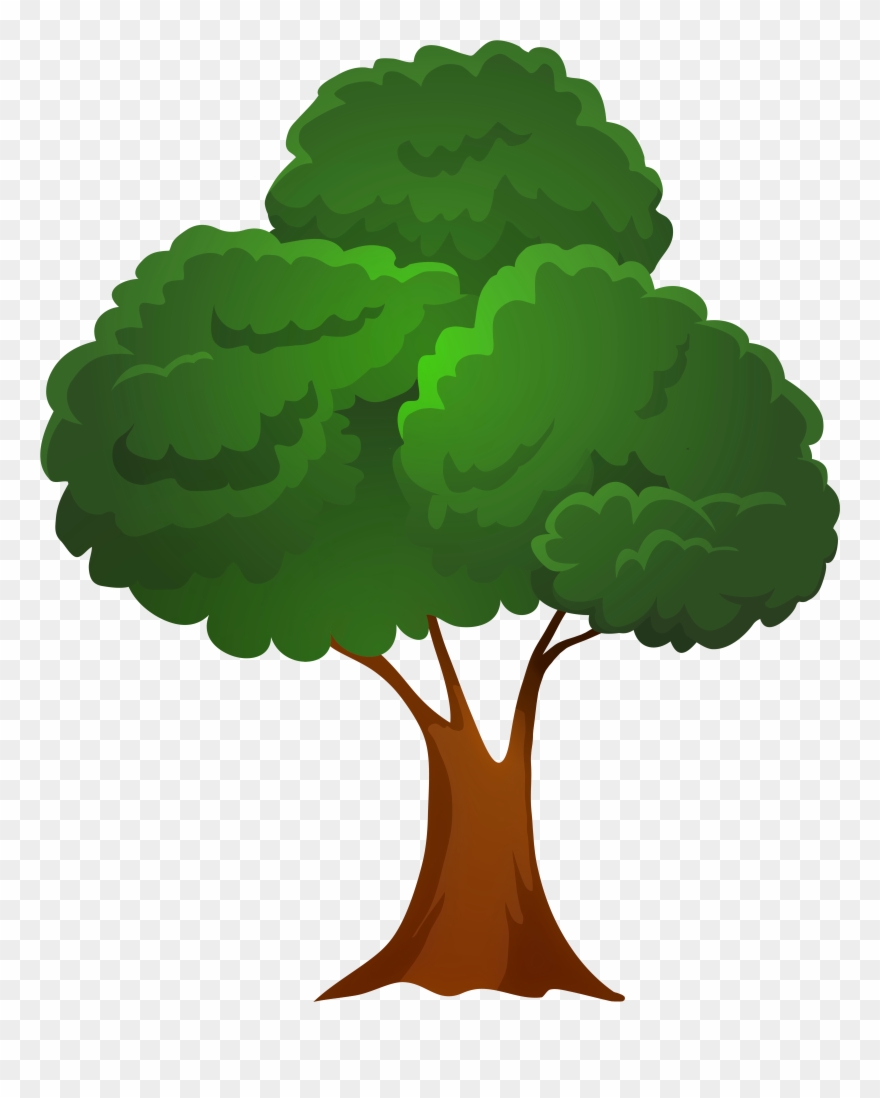 Classic Green Tree Png Clip Art Transparent Png