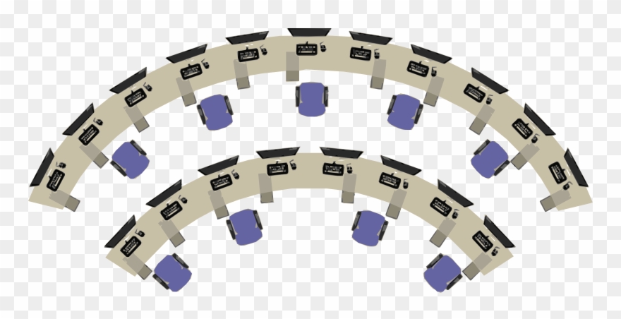 Computer Keyboard Computer Icons Desk Computer Monitors - Control Room Clipart Png Transparent Png
