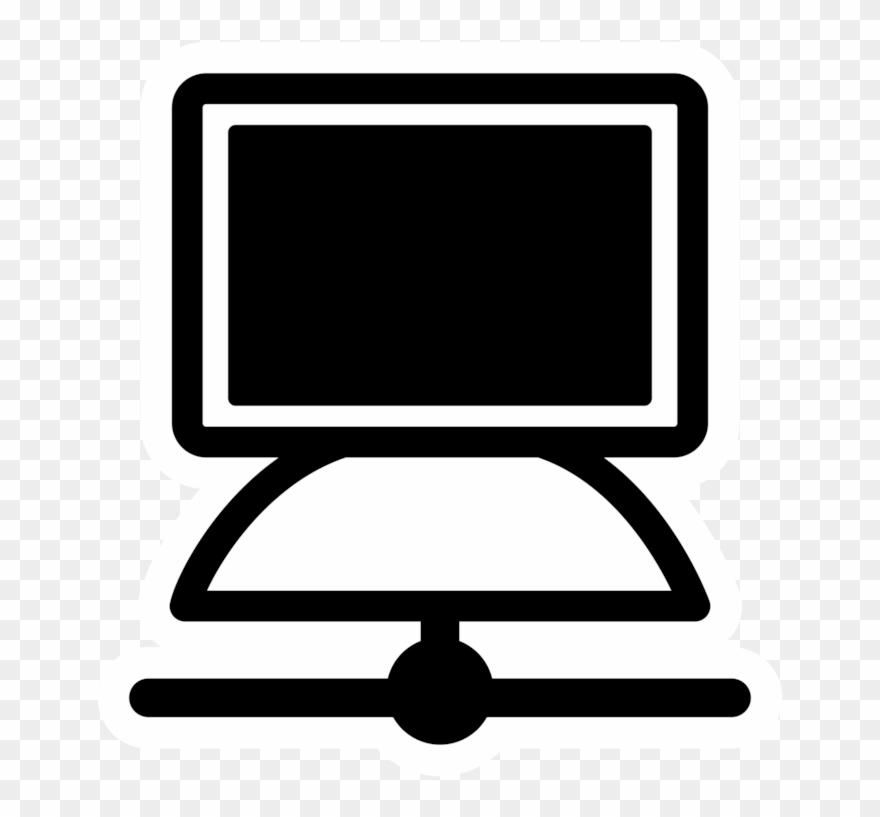 Computer Icons Computer Monitors Personal Computer - Clip Art Computer Terminal - Png Download