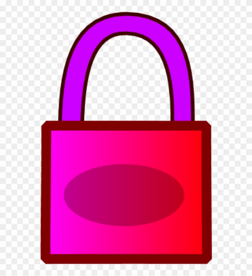 Padlock Closed Green - Clip Art - Png Download
