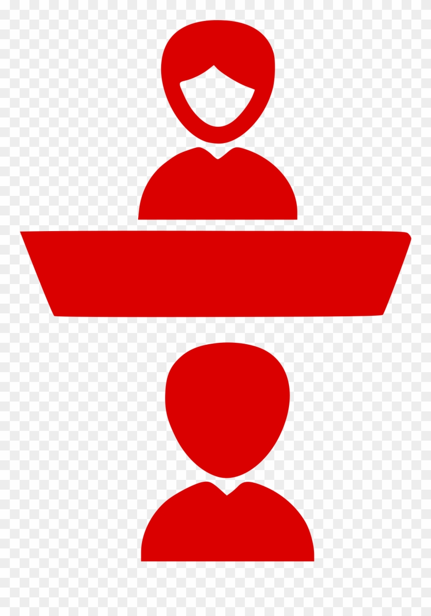 Big Image Png - Interview Icon Png Red Clipart