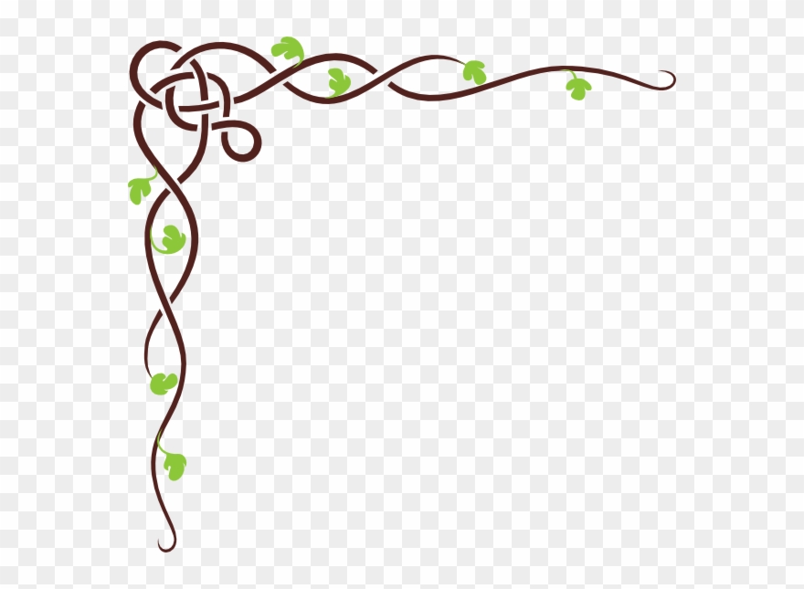 Celtic Knots Clip Art - Fall Border Clipart - Png Download