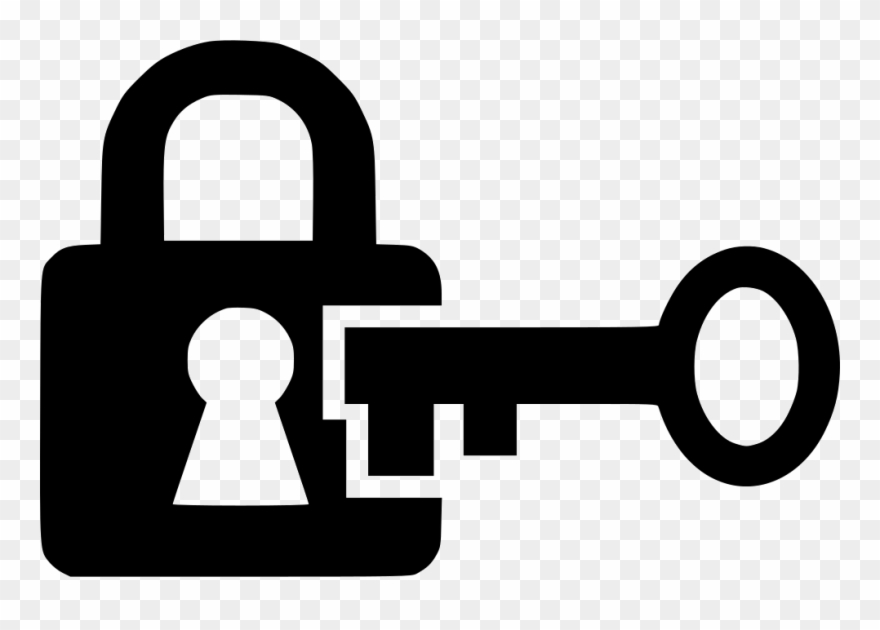 Download Key And Lock Icon Png Clipart Padlock Keys - Key And Lock Icon Png Transparent Png